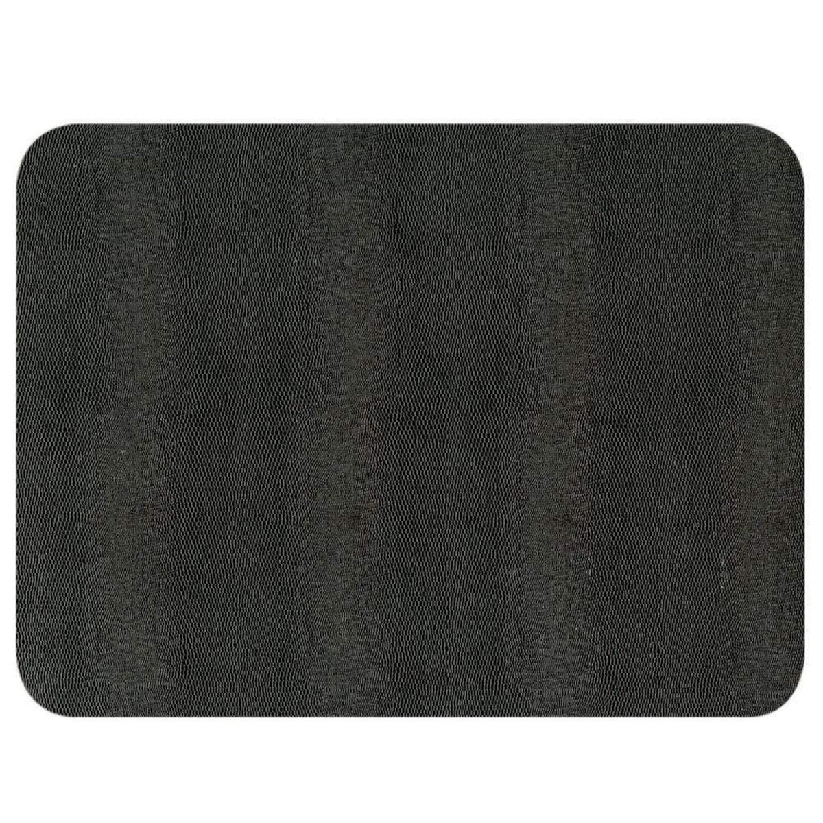 Lizard Rectangular Placemat Black