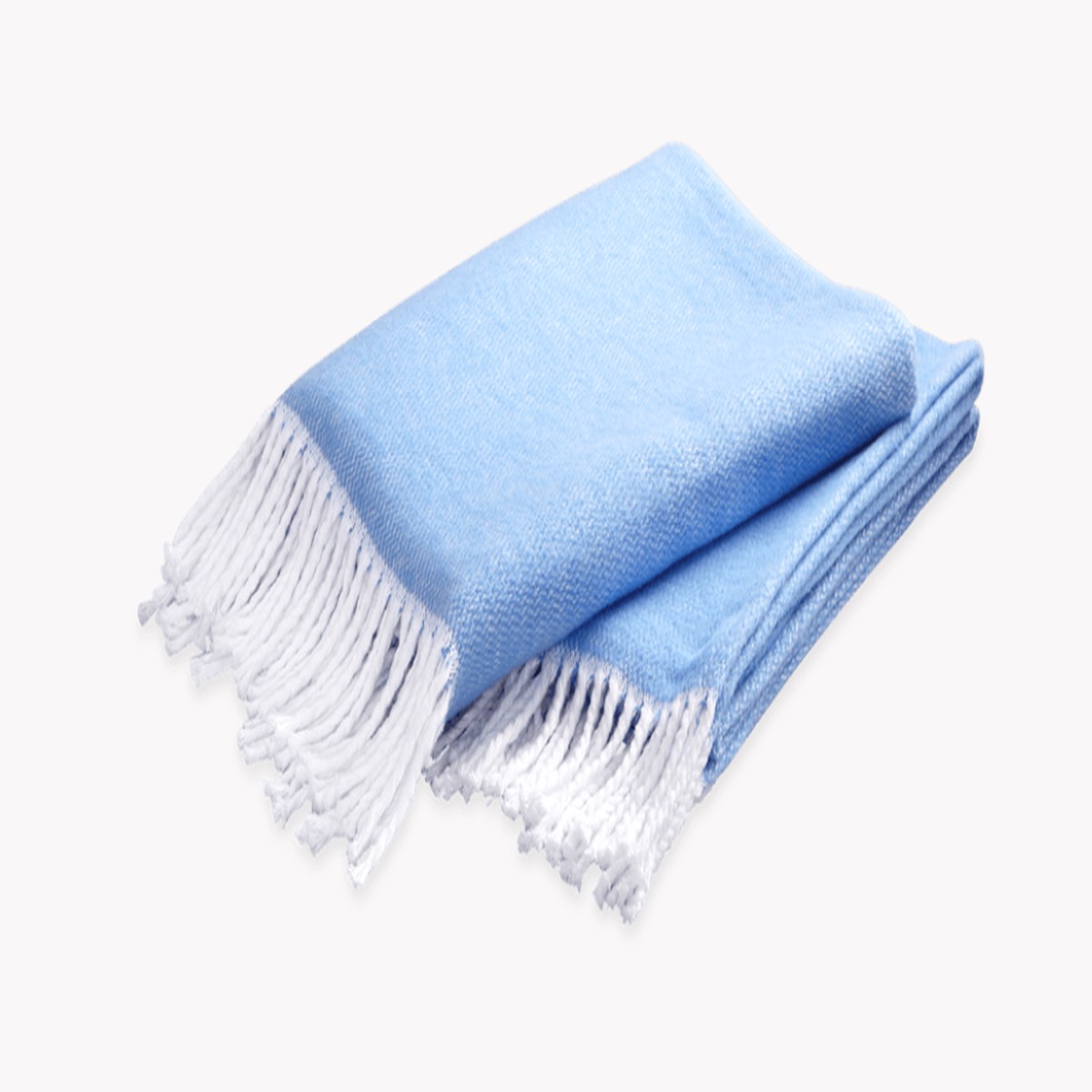 Pezzo Azure Throw by Matouk
