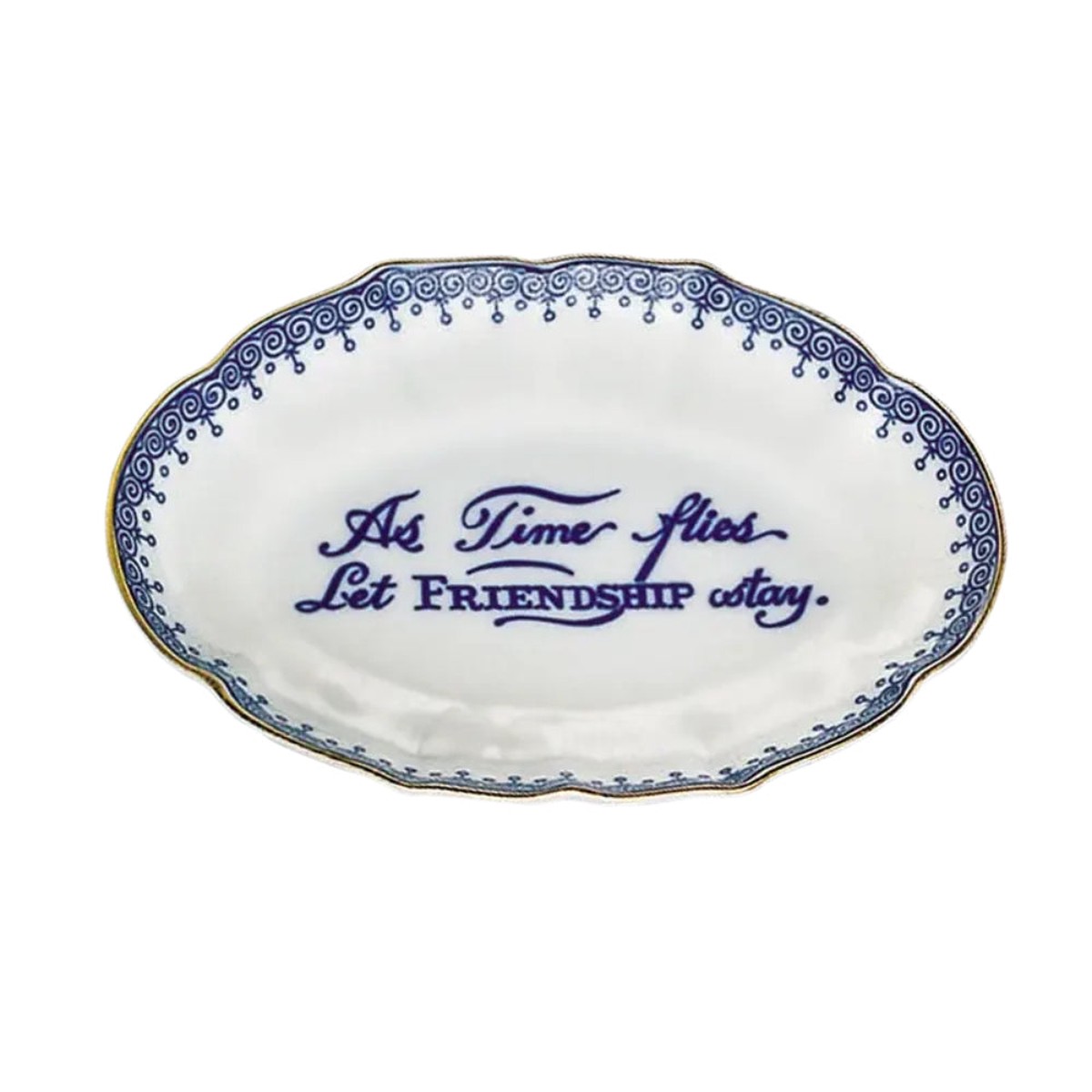 "As Time Flies" Ring Tray by Mottahedeh