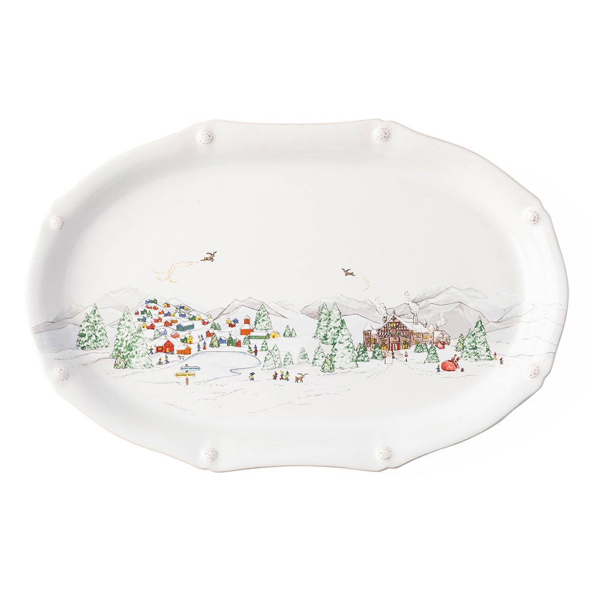Berry & Thread North Pole Platter by Juliska