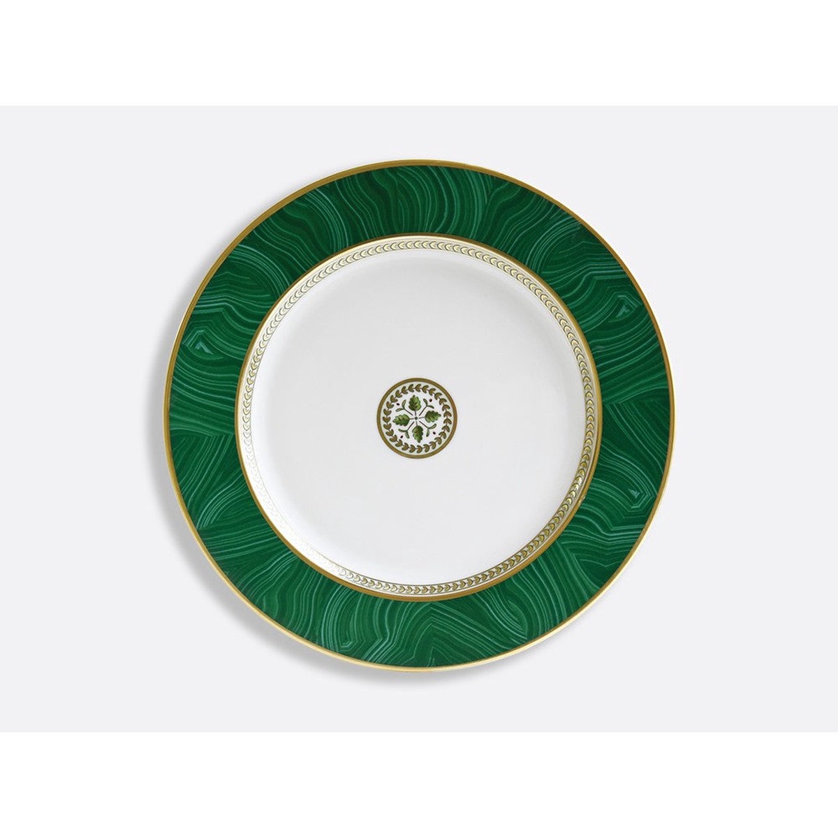 Constance Malachite Charger by Bernardaud