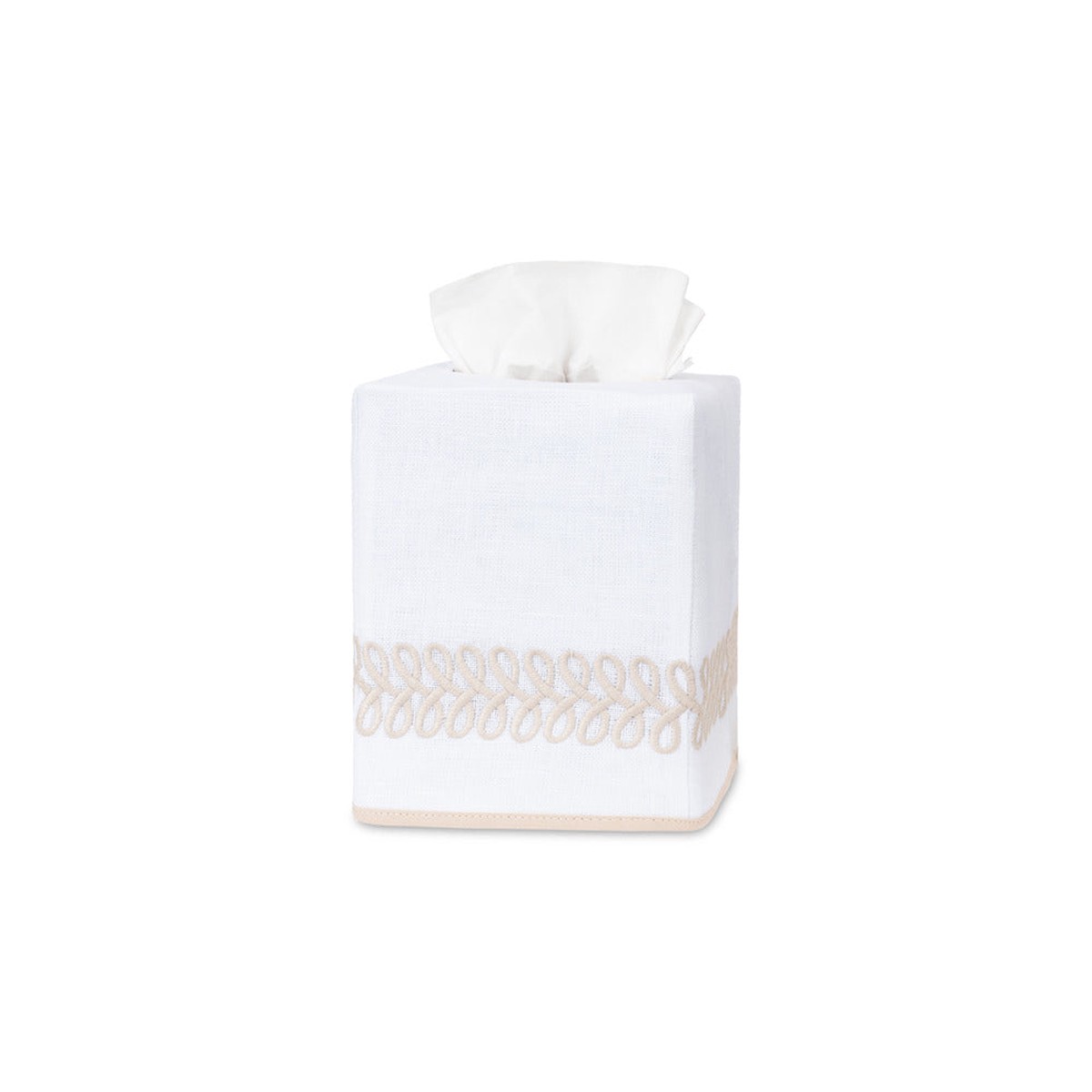 Astor Braid Tissue Box Cover by Matouk