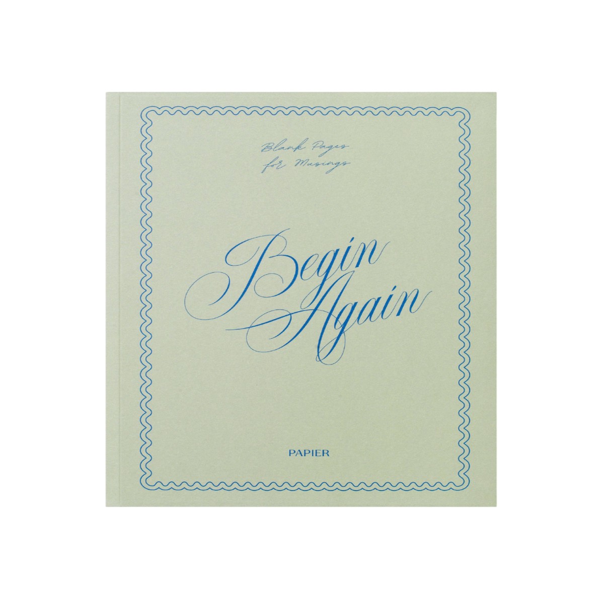 Begin Again Softcover Lined Notebook
