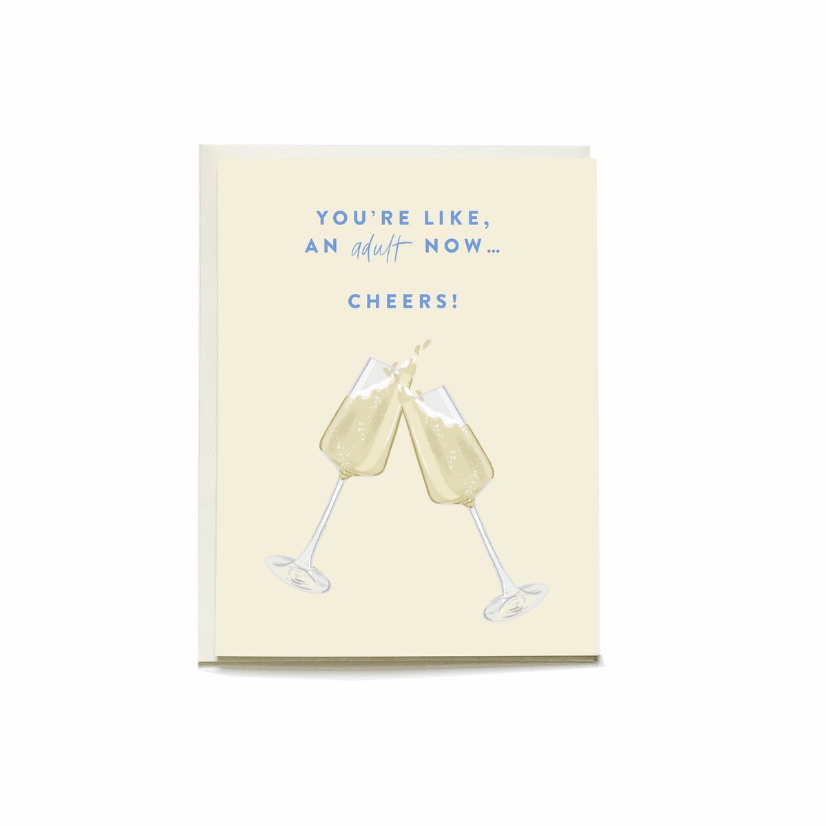 Champagne Greeting Card