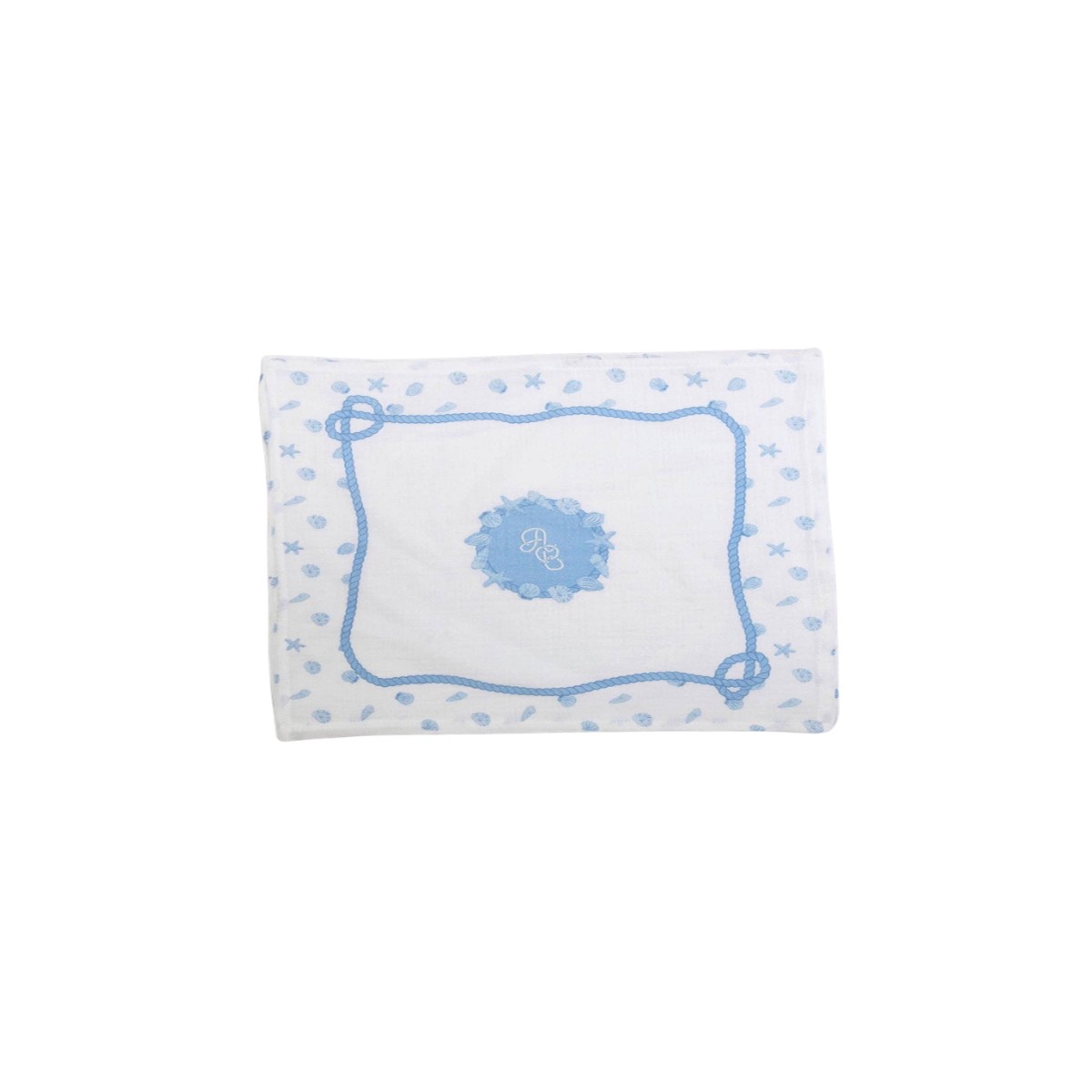 Burp Cloth - Seashells