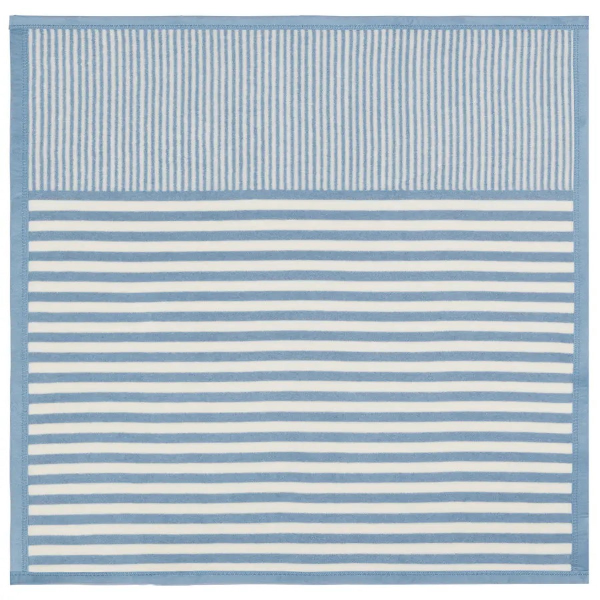 Fog Sweet Pea Stripe Mini Blanket