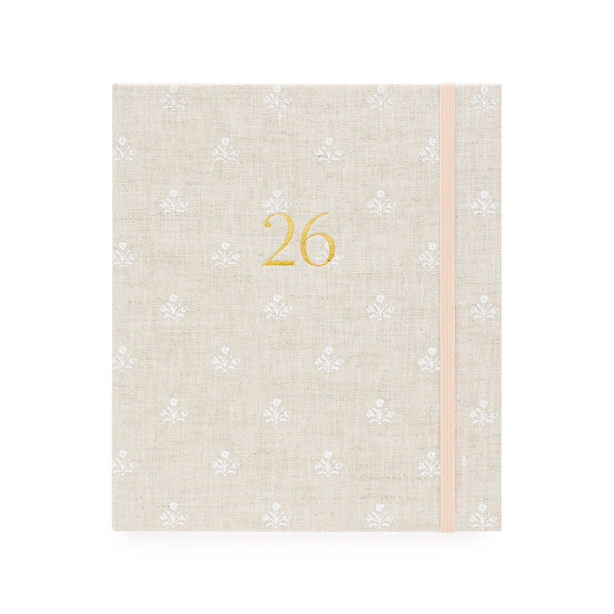 2026 Flax Floral Concealed Planner