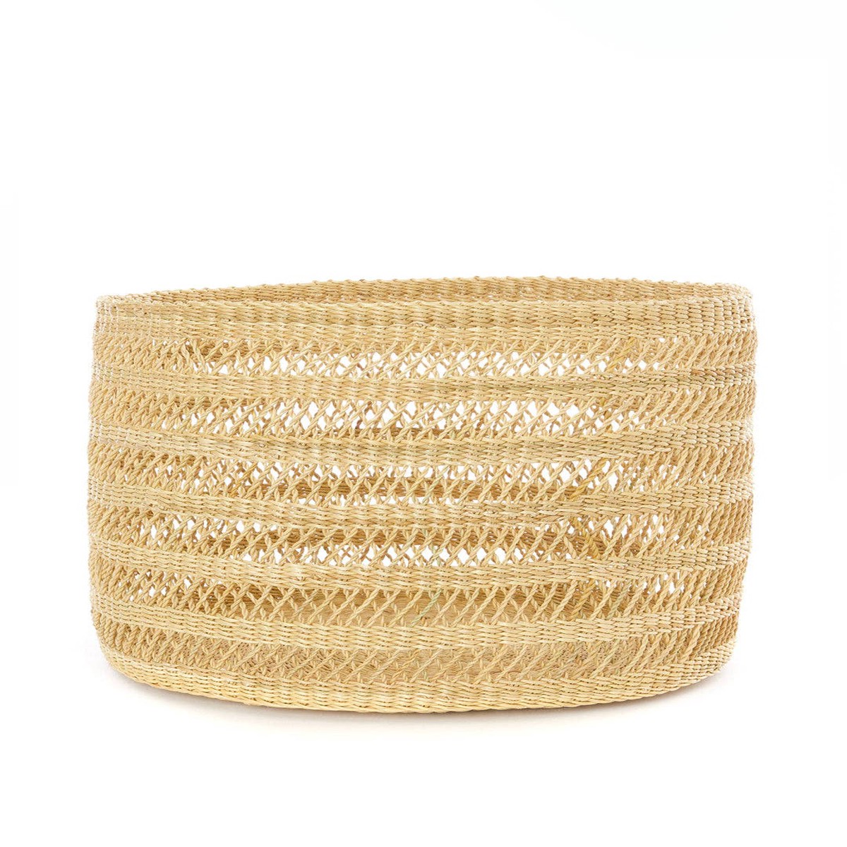 Lace Weave Basket Bin - Medium