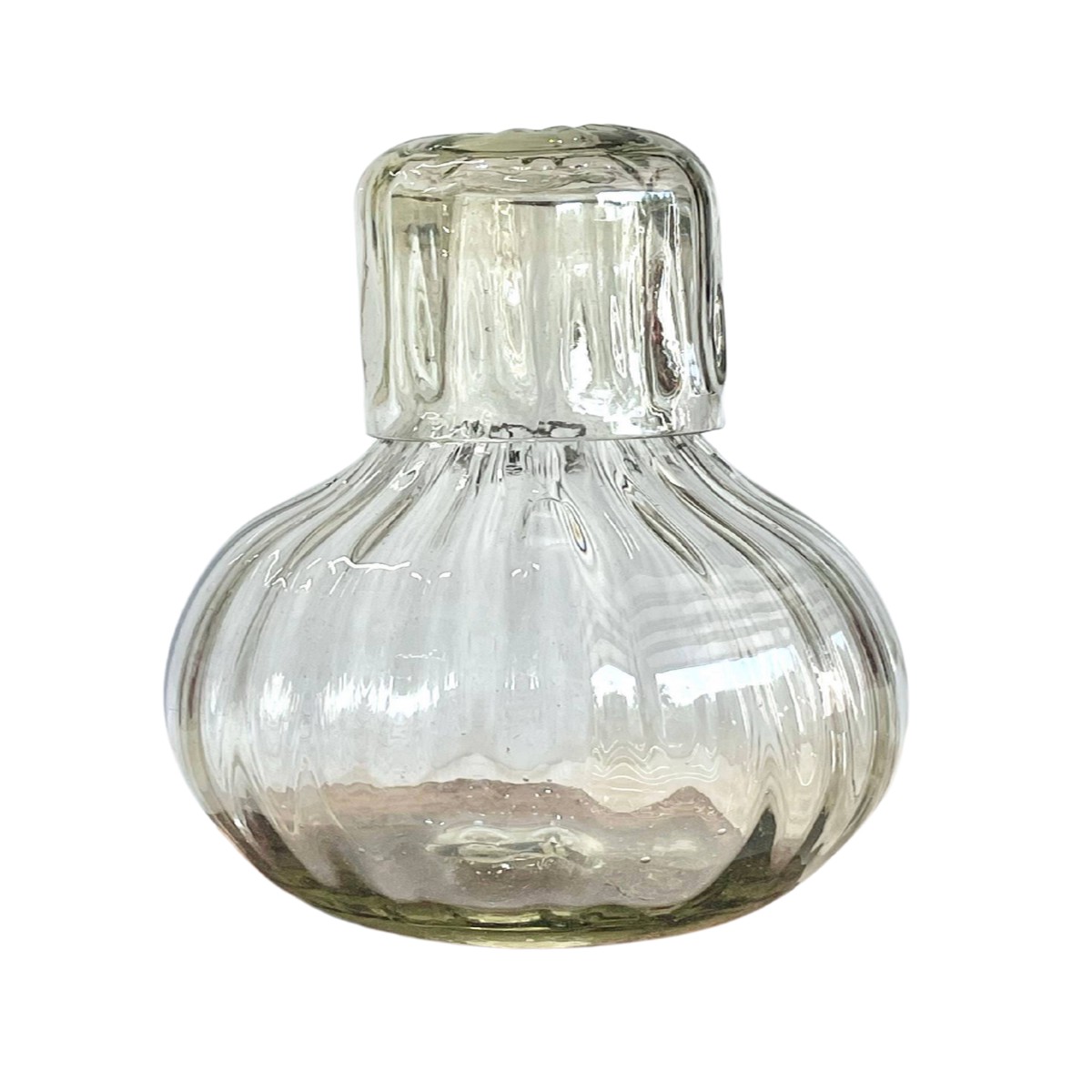 Handblown Fluted Carafe Set