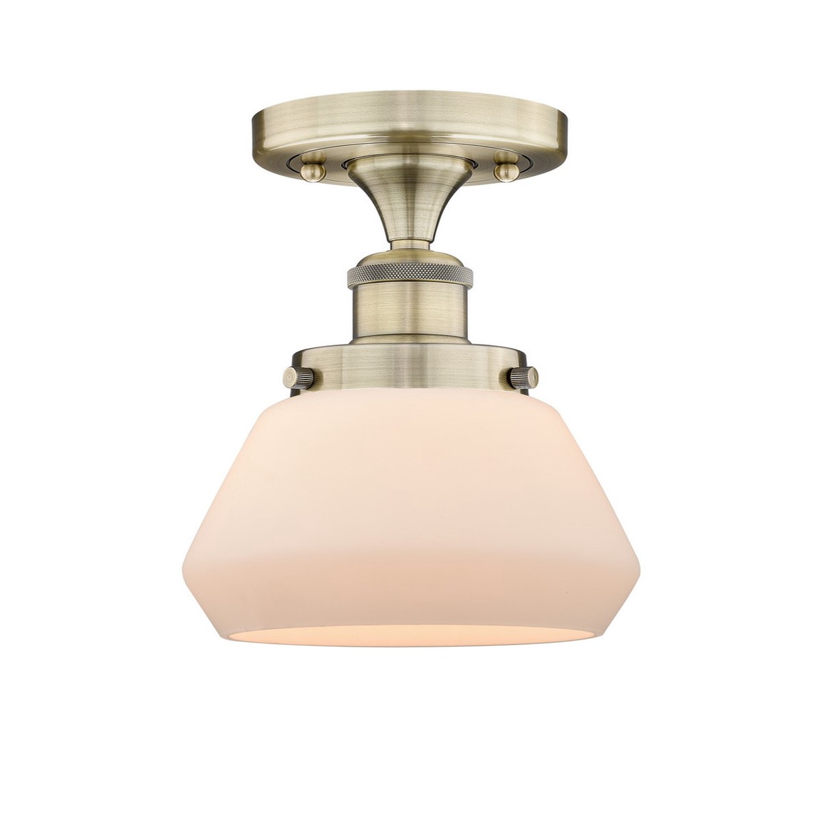Edison One Light Semi-Flush Mount (616-1F-G17)